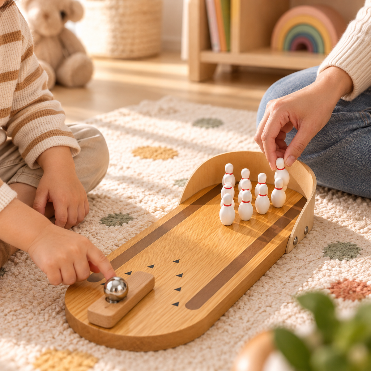 Mini Bowling Set for Kids | Indoor Bowling Game