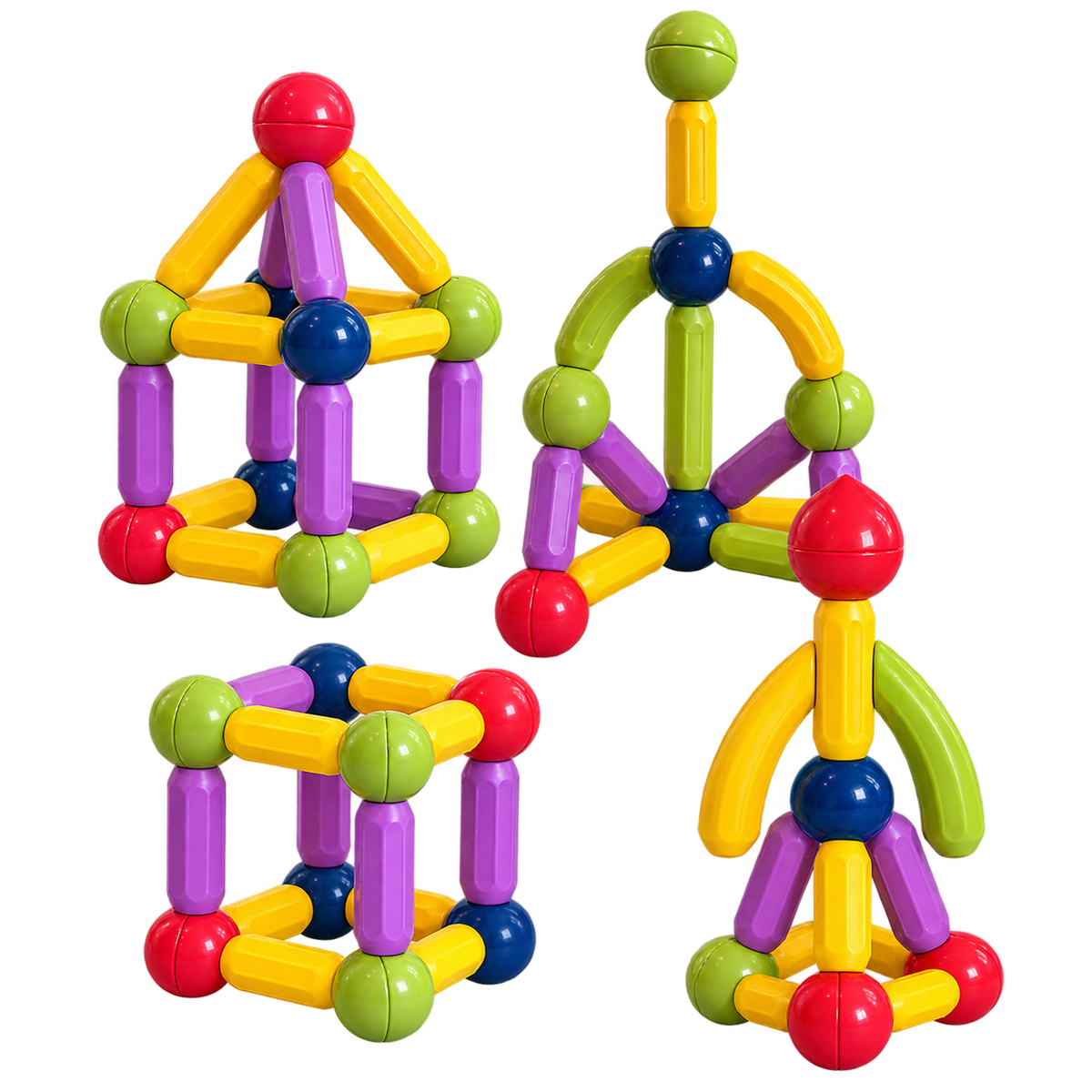 Magnetic Sticks Building Set | 36 PCS & 64 PCS