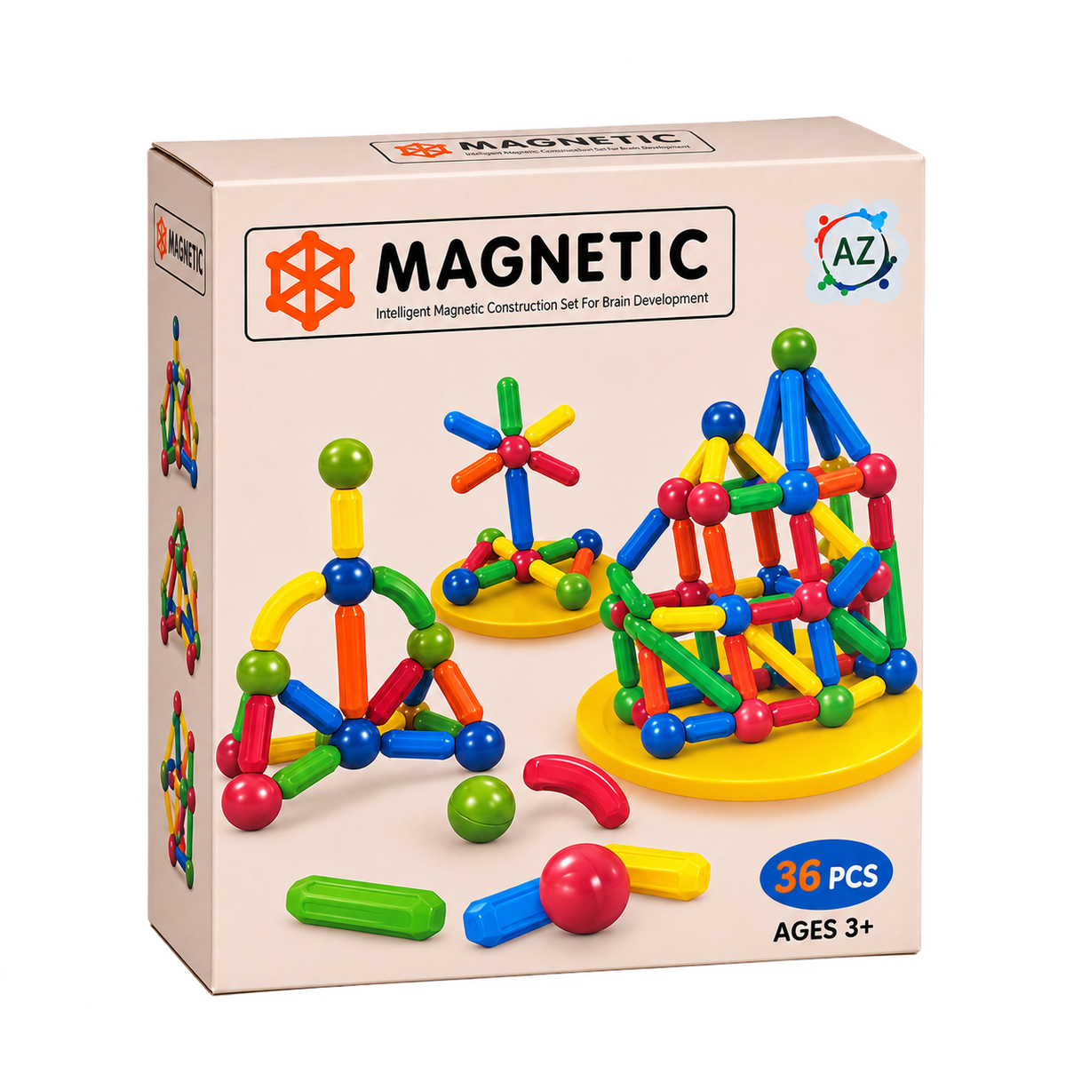 Magnetic Sticks Building Set | 36 PCS & 64 PCS