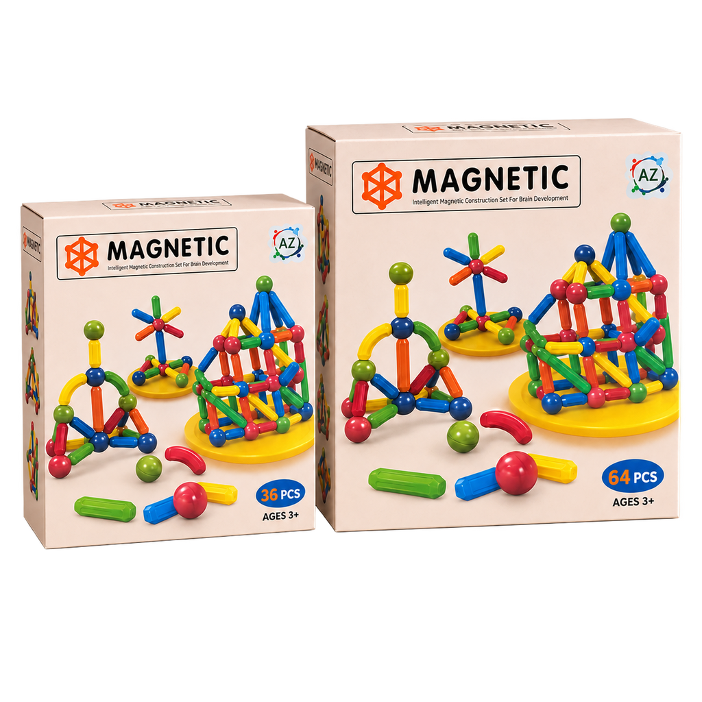 Magnetic Sticks Building Set | 36 PCS & 64 PCS